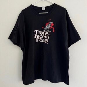 Tragic Bloody Fools Logo Band Tee 2XL